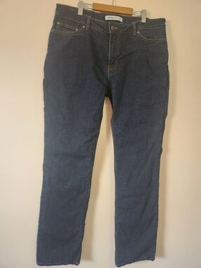 WindRiver Men's Plaid Flannel Lined T-Max Element Straight Leg Jeans Size 38x36